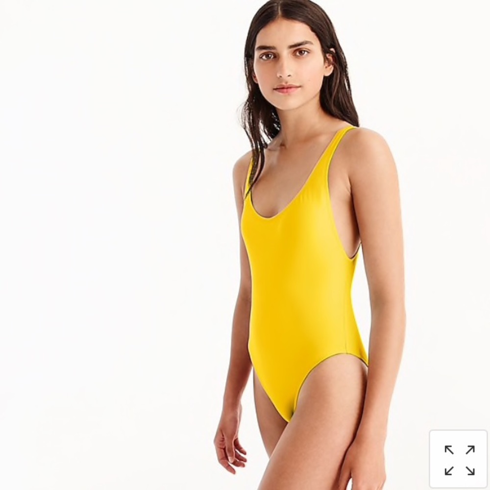 J. Crew scoopback one-piece swimsuit